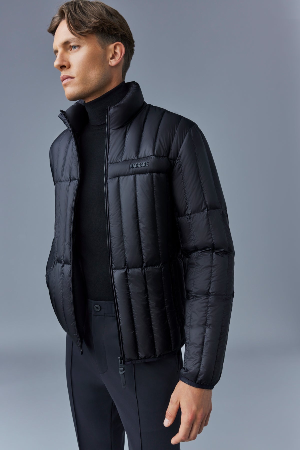 PHILIP Translucent ripstop light down jacket - 2