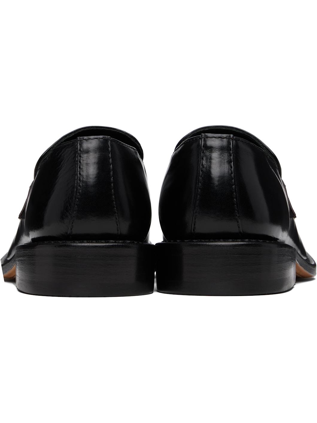WORK SHOP Emporio Armani Black Sentiero Loafers - 2