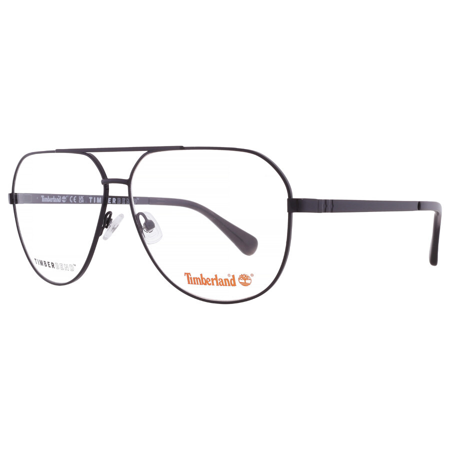 Timberland Demo Pilot Men's Eyeglasses TB50057 001 62 - 2