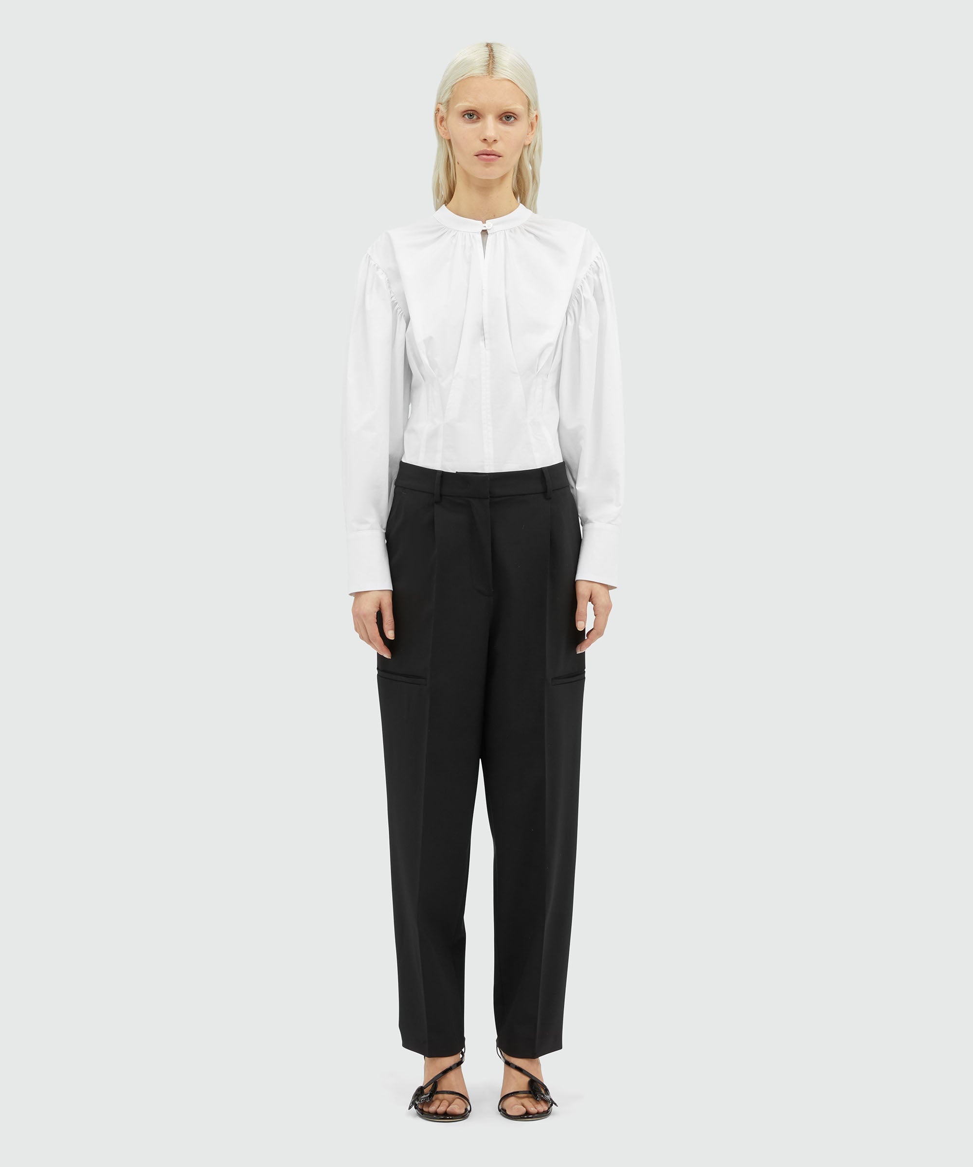 Wool balloon pants - 2