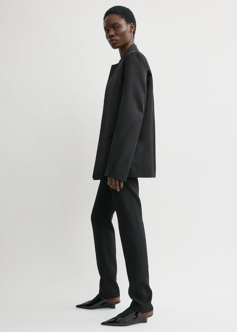 Satin dinner jacket black 3