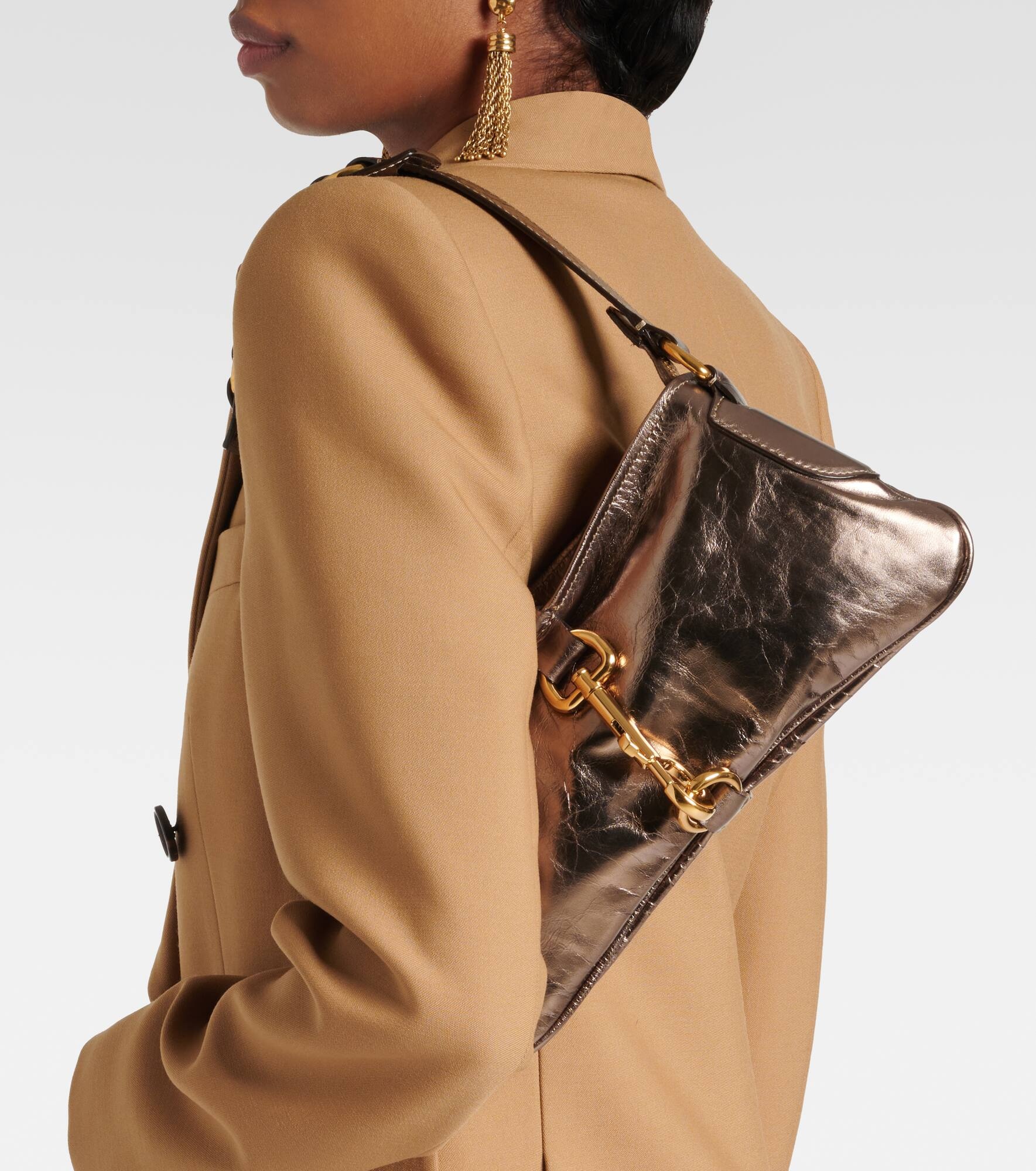 Kerala 25 Small metallic leather shoulder bag - 2