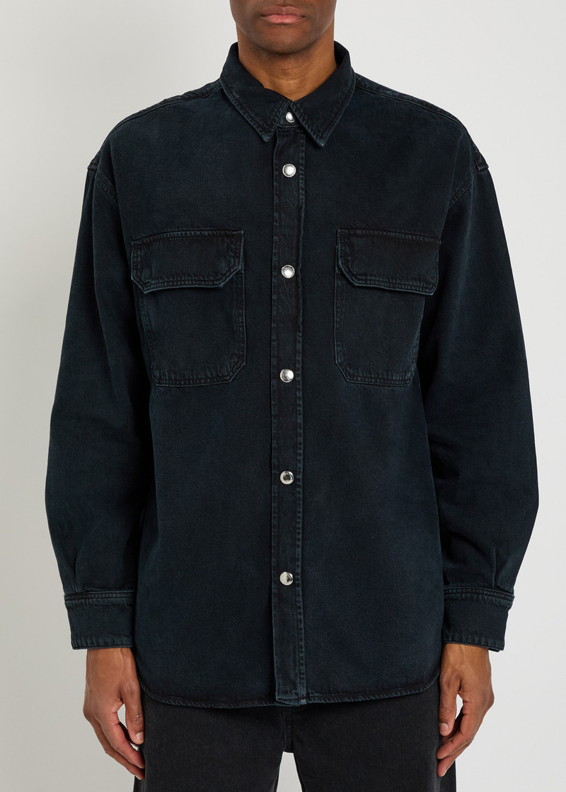 AGOLDE Agolde Camyrn Denim Overshirt outlook