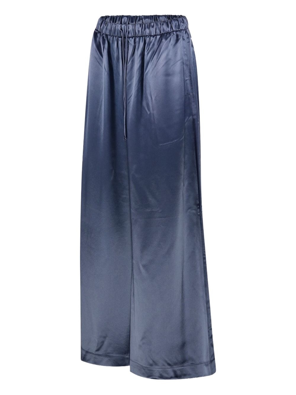 Clorella satin wide-leg trousers - 3