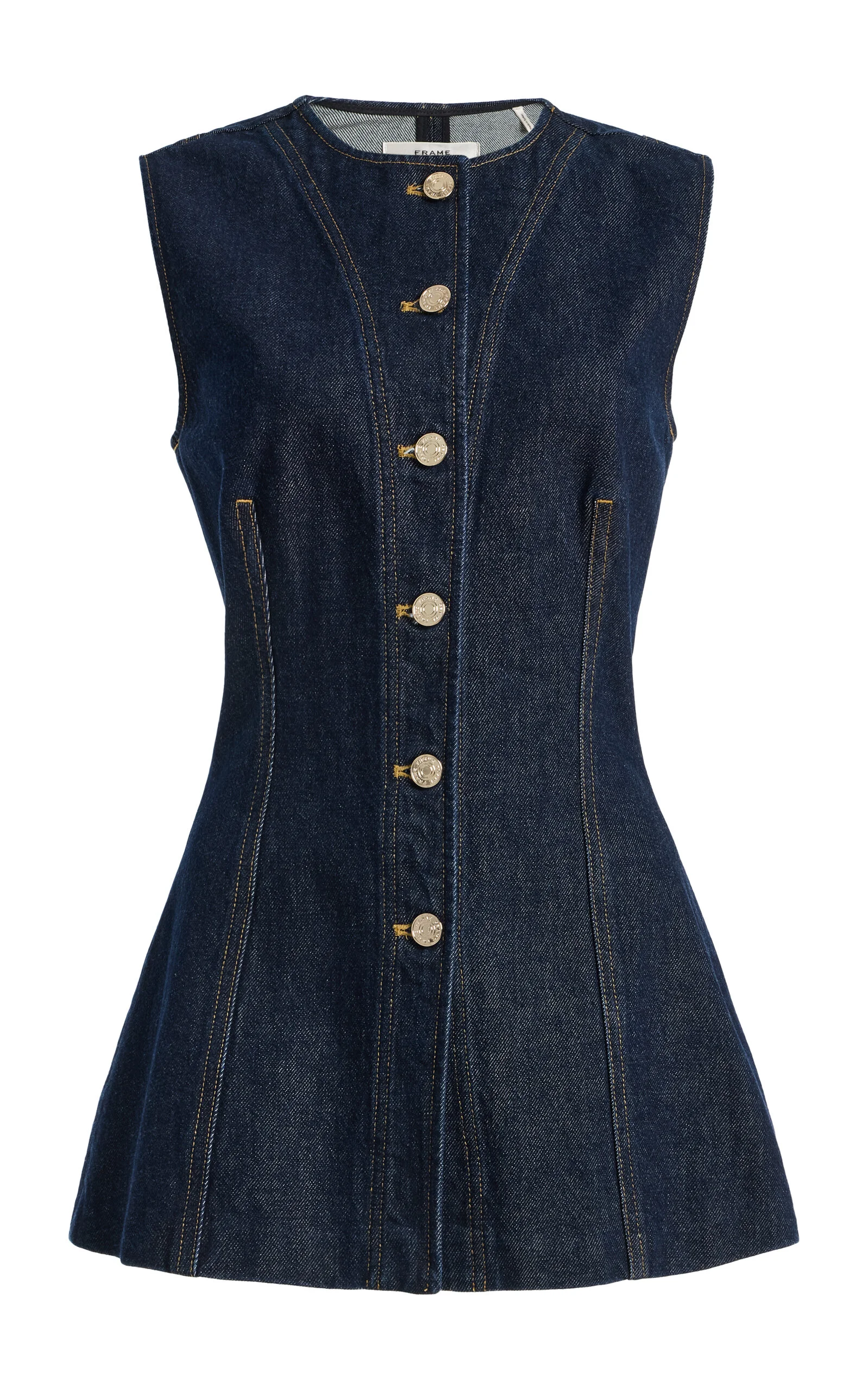The Form Denim Vest - 1