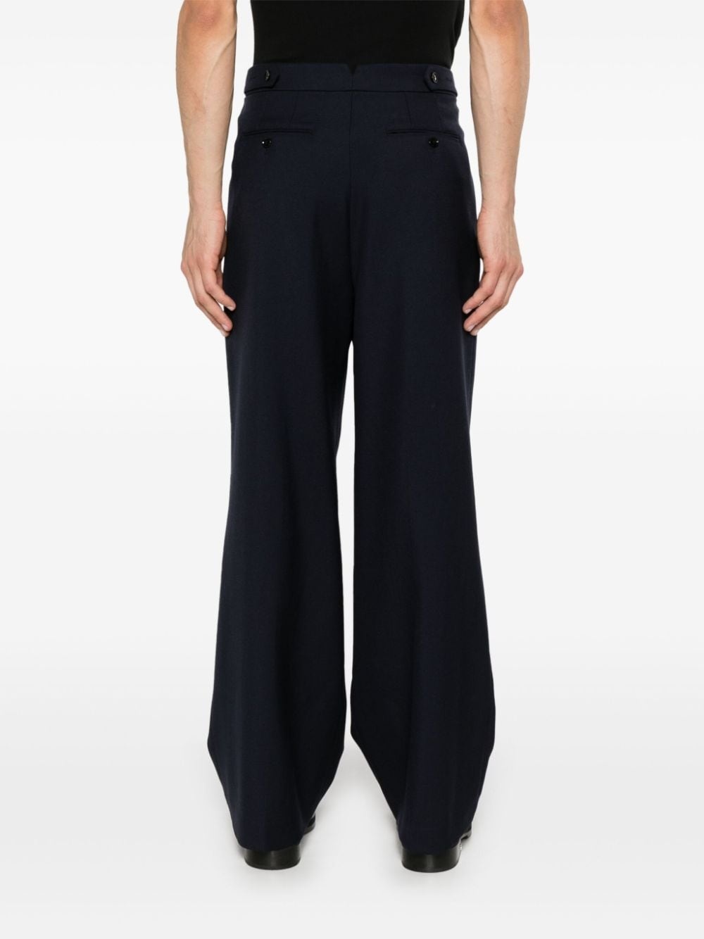 pleated trousers - 4