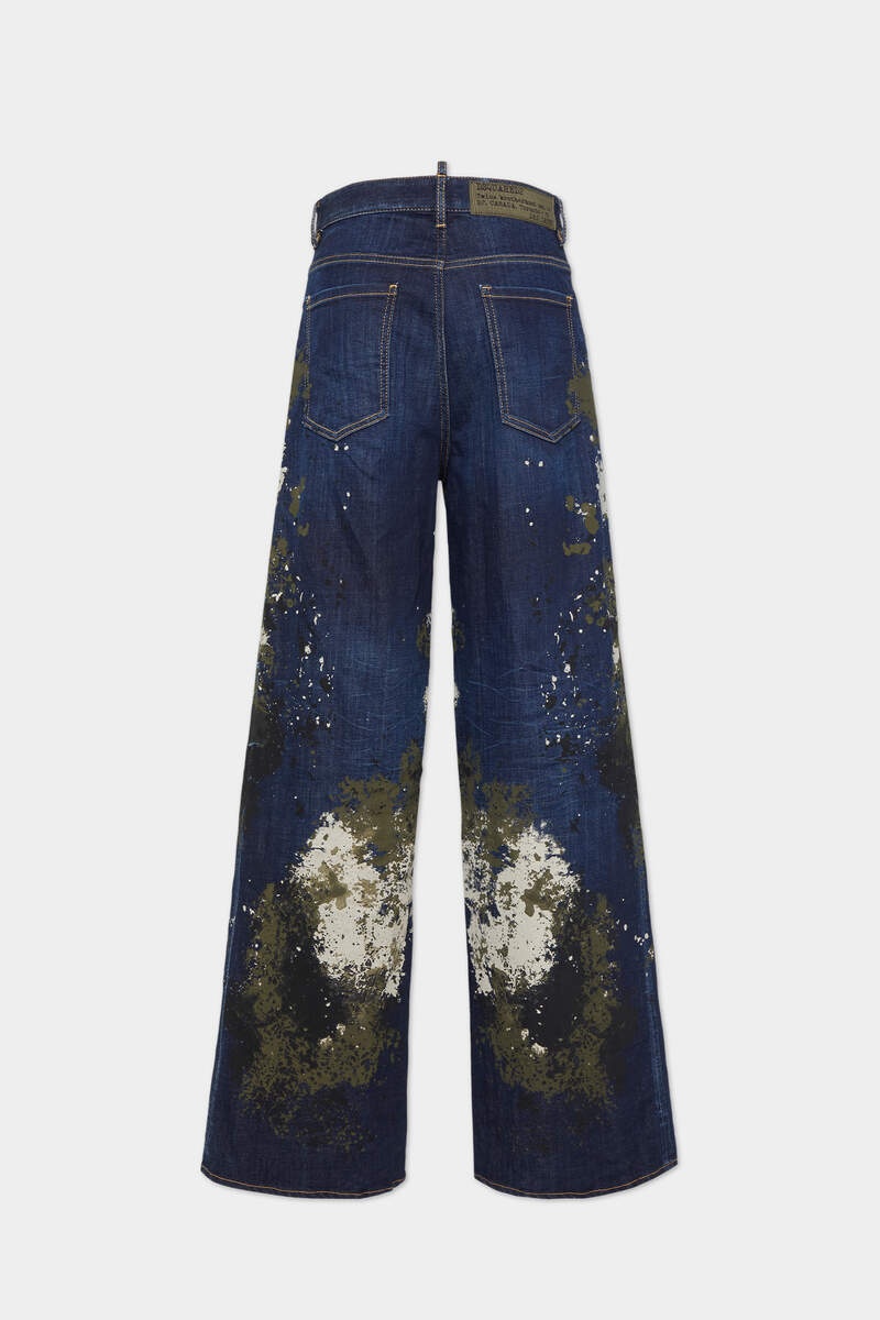 DARK URBAN CAMO WASH TRAVELLER JEANS - 2