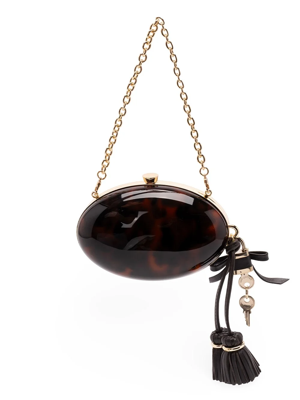 Resin Oval Clutch - 1