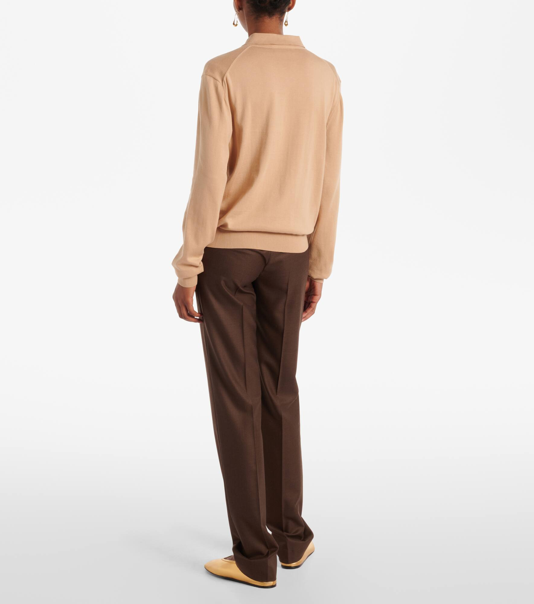 Ice Wish cotton polo sweater - 3