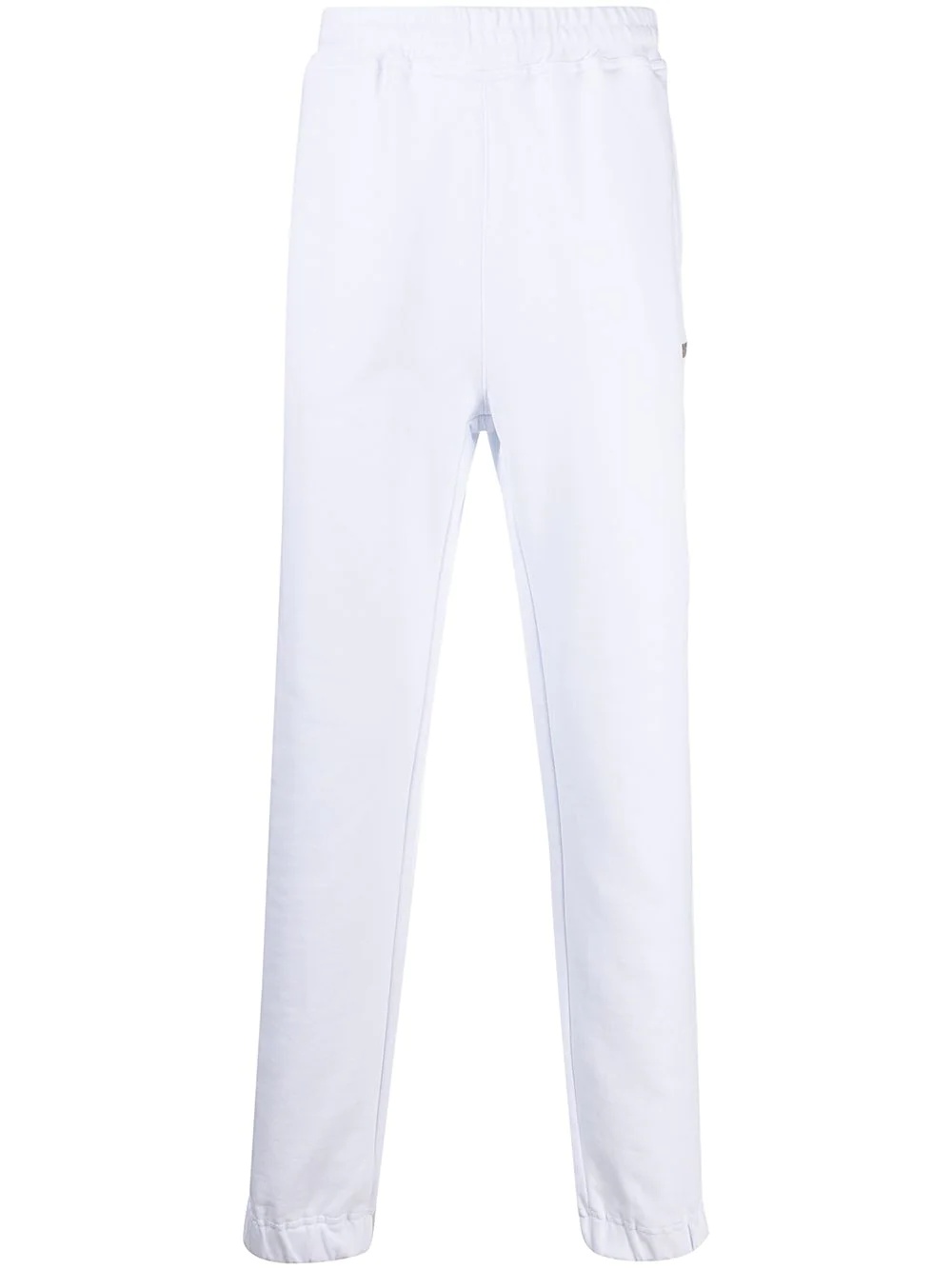 logo-print tapered track pants - 2