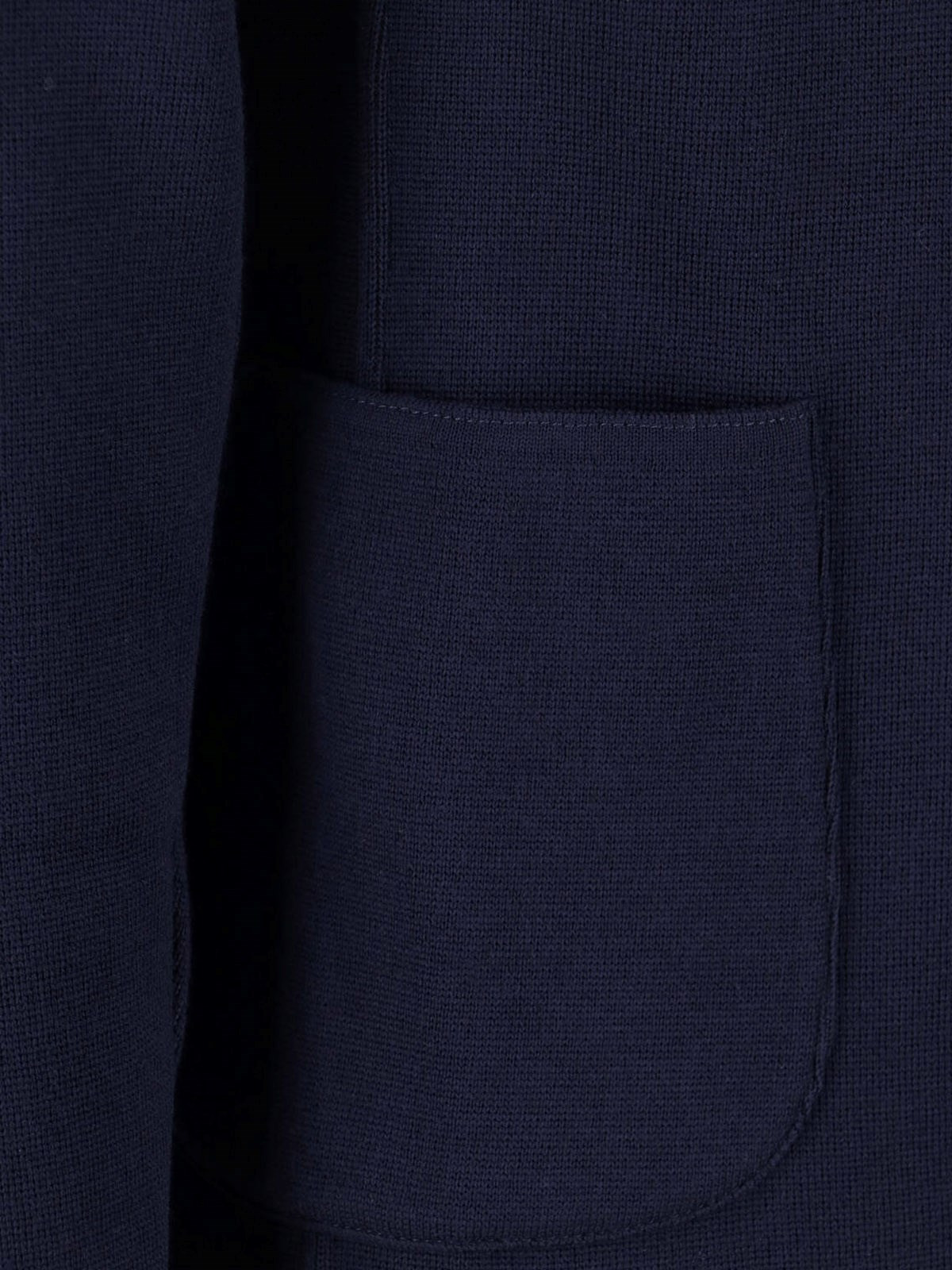 SINGLE-BREASTED VIRGIN WOOL BLAZER - 5