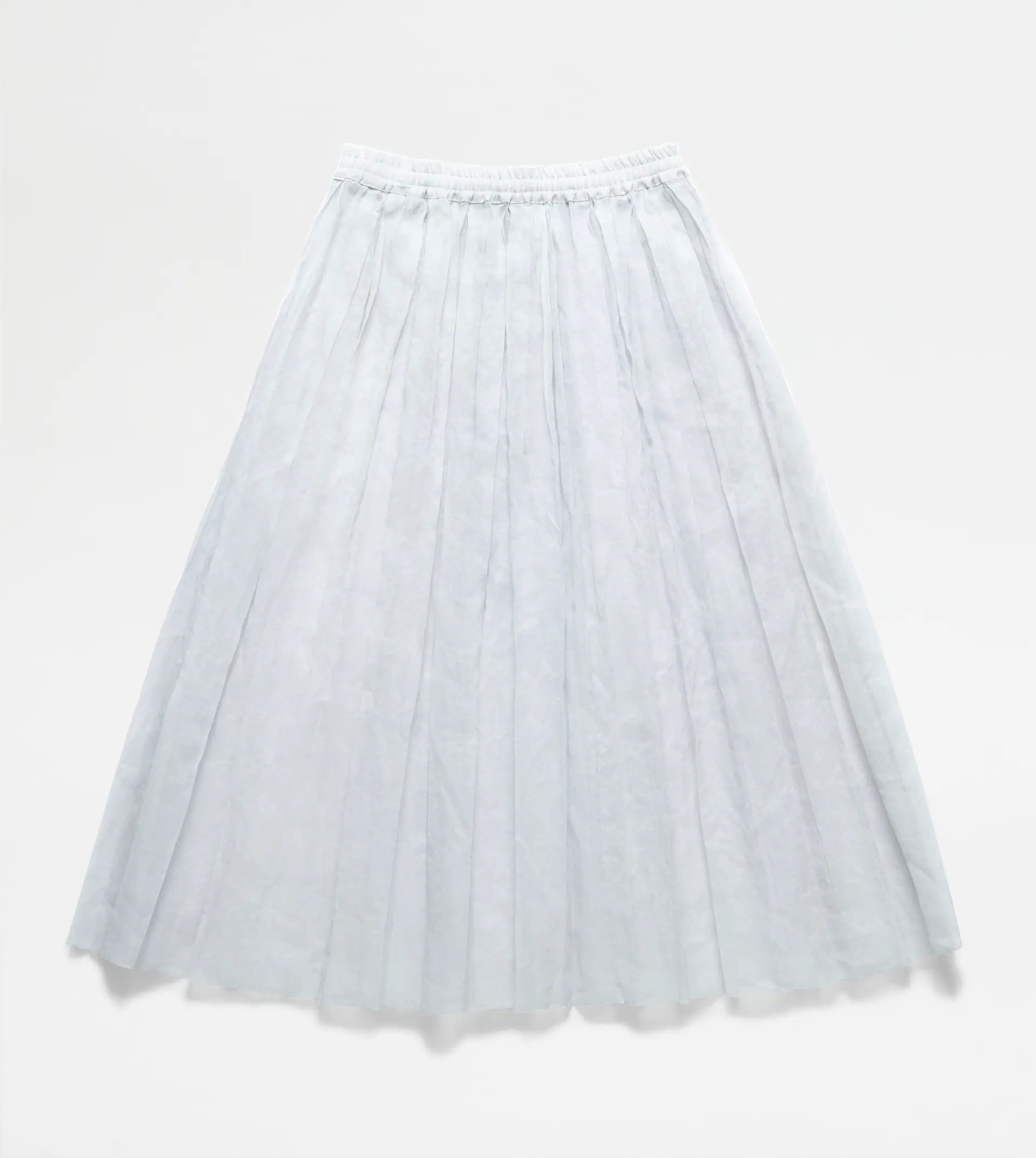 SKIRT IN ORGANZA - WHITE - 7