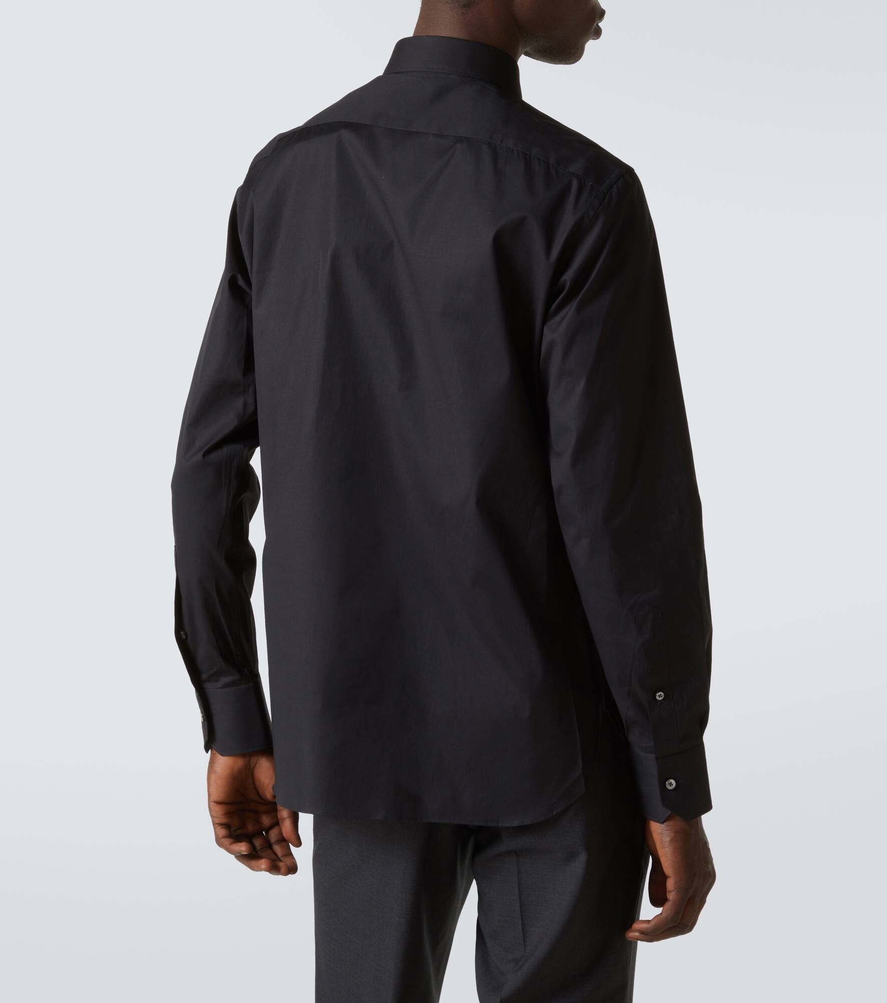 Cotton-blend shirt - 4