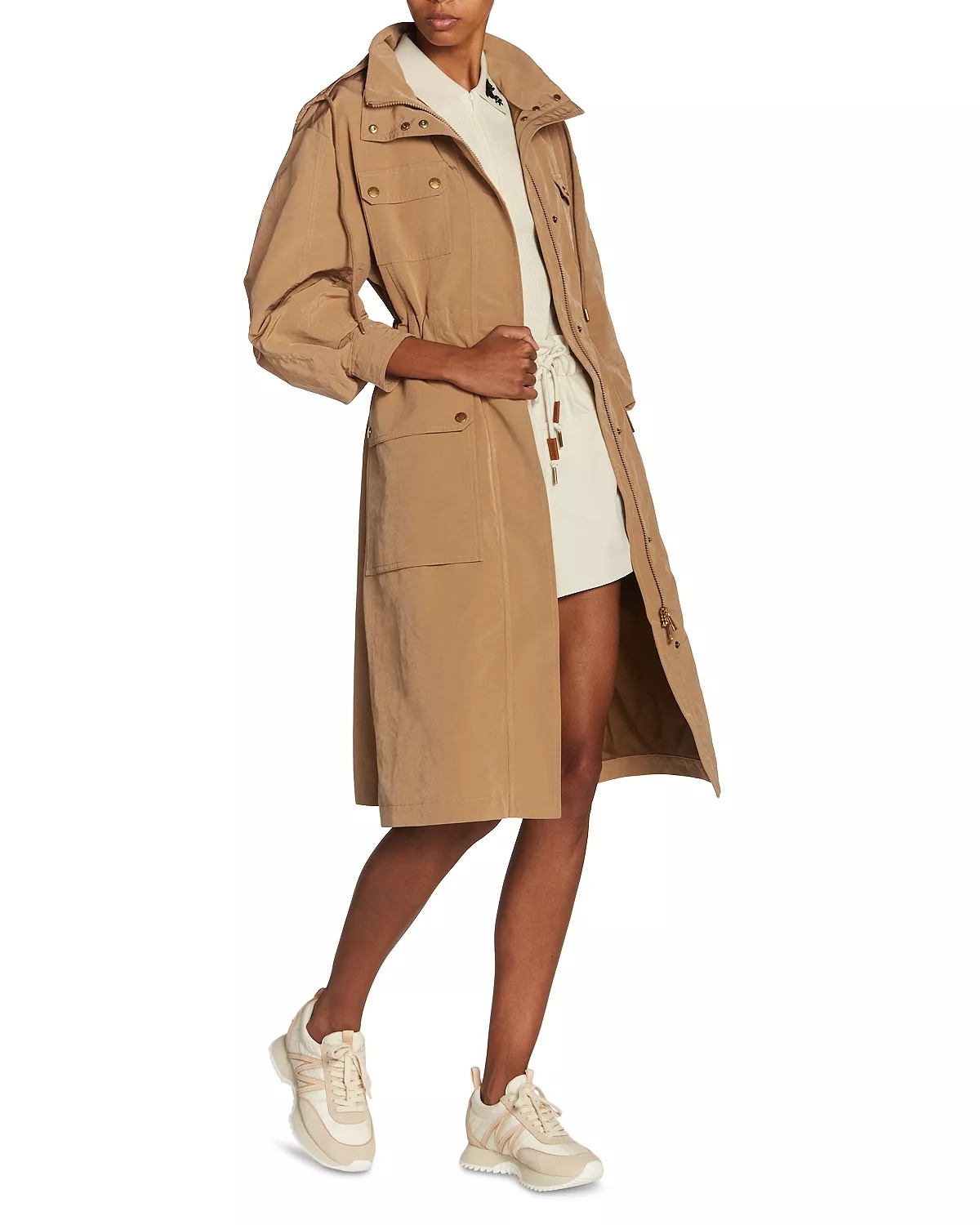 Nantes Cinched Waist Parka - 5