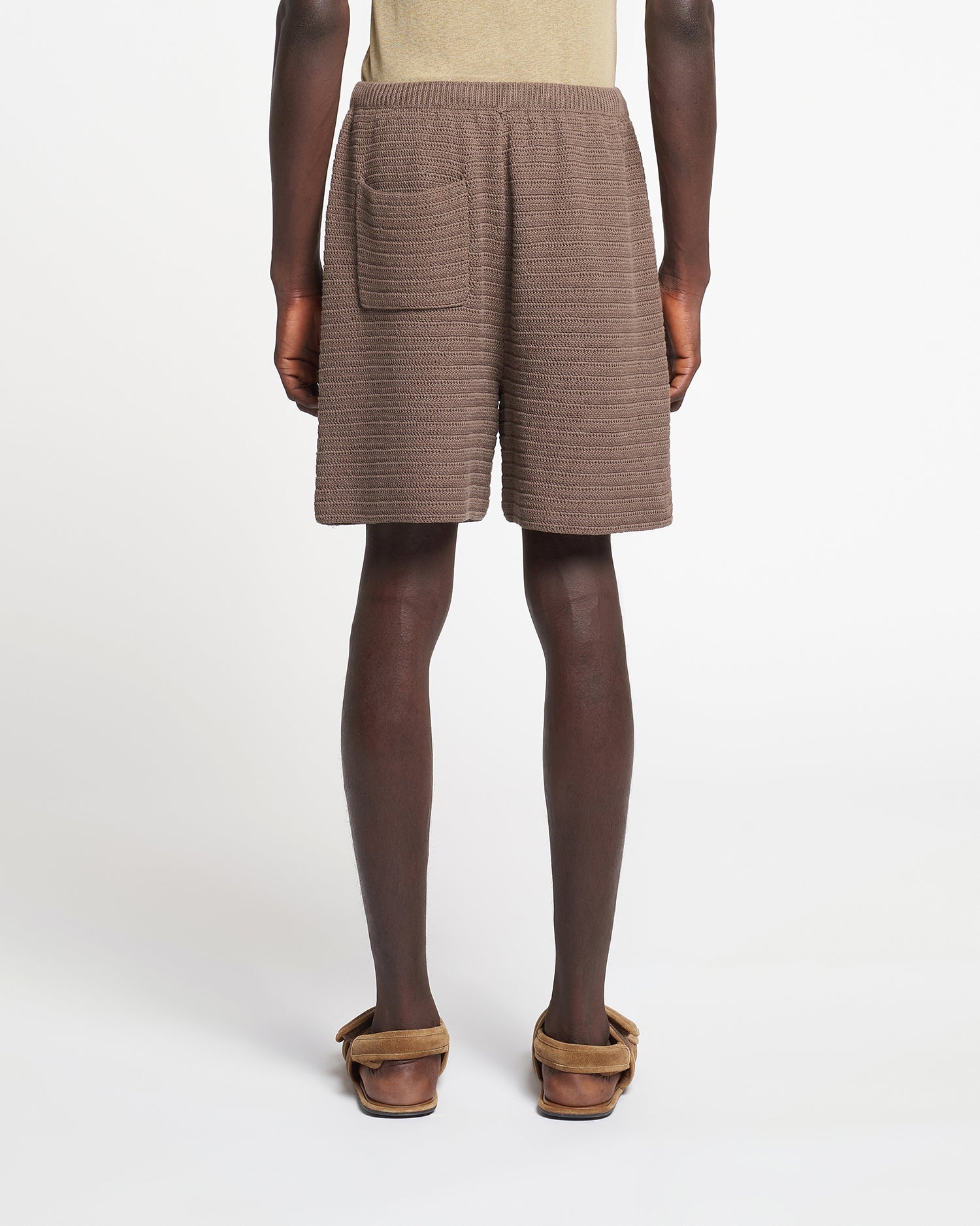 Linear Crochet Shorts - 3