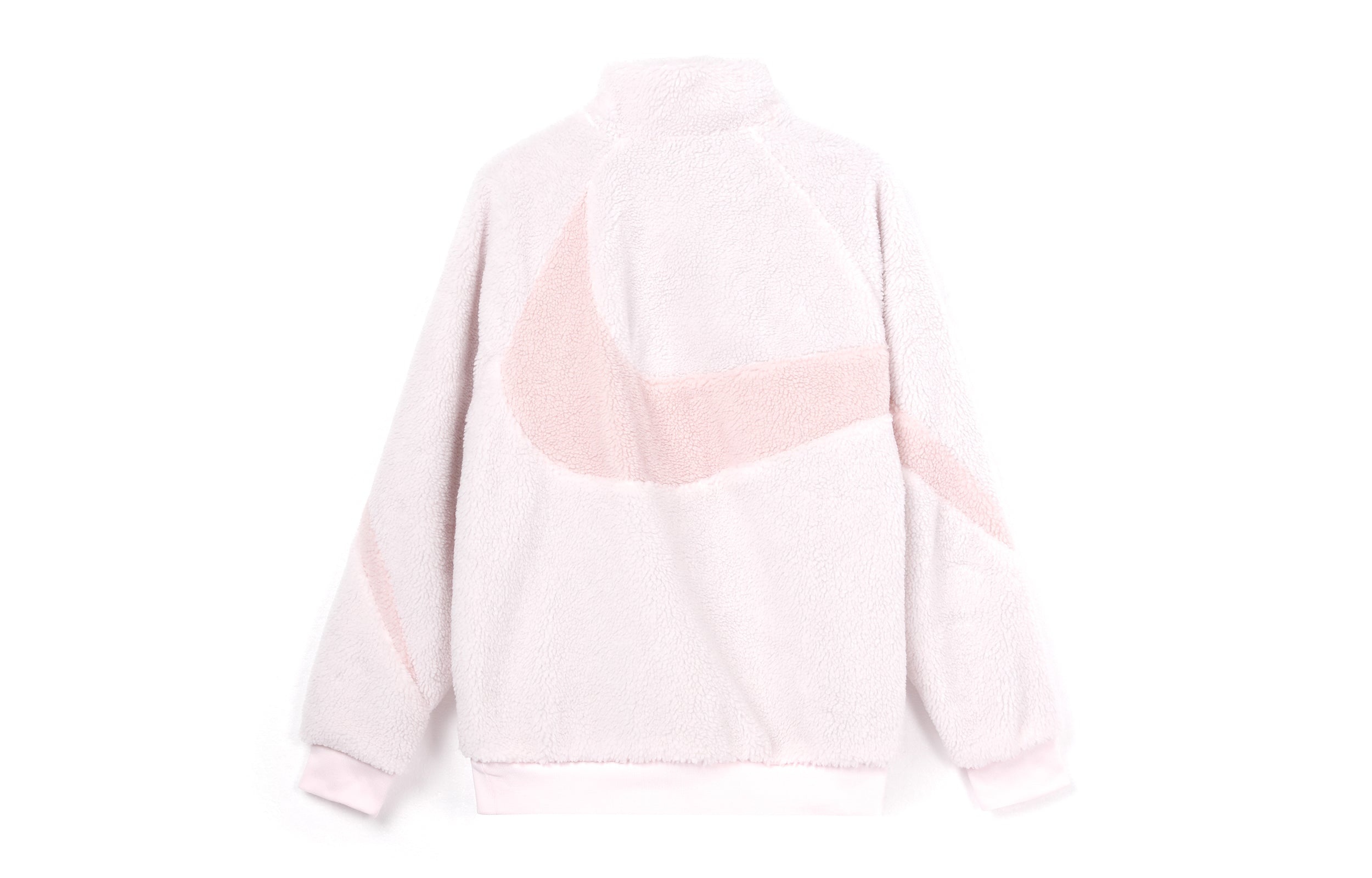 Nike Big Swoosh Reversible Boa Jacket (Asia Sizing) 'Soft Pink Oxford' BQ6546-640 - 4