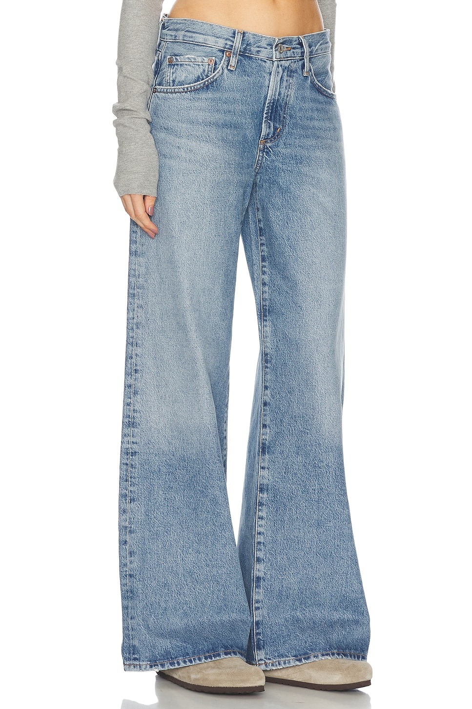 Clara Low Rise Baggy Flare - 2