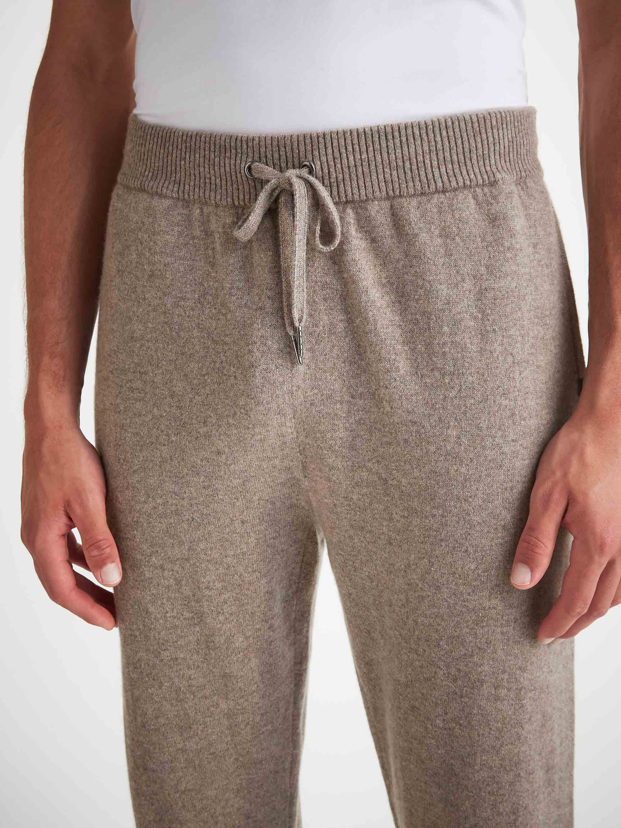 Men's Track Pants Finley Cashmere Mole Heather - 5