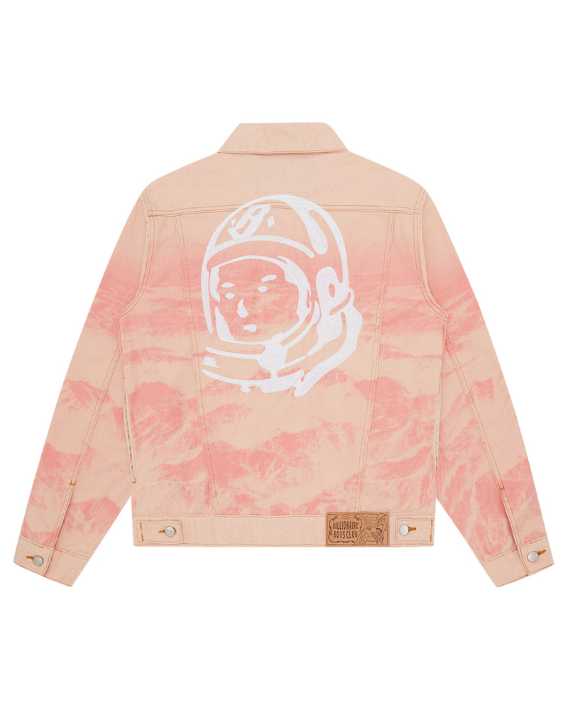 MOUNTAIN PRINT ASTRO DENIM JACKET 4