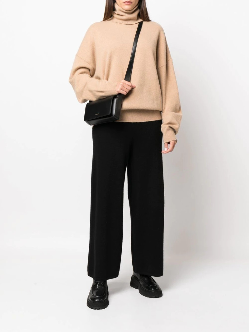 extreme cashmere Jill roll-neck cashmere umper outlook