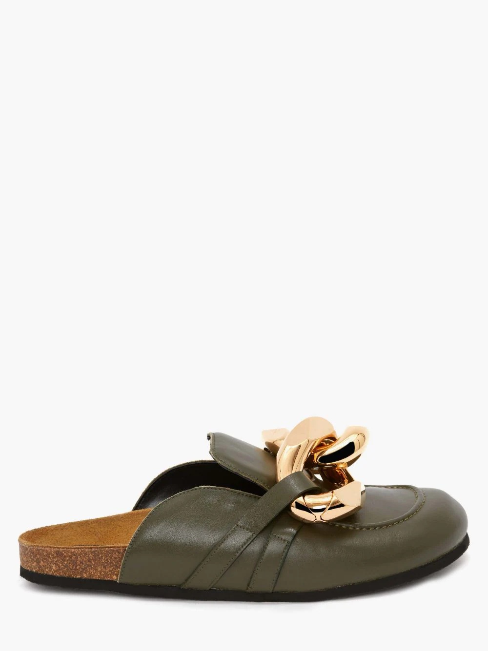 MEN’S CHAIN LOAFER MULES - 1