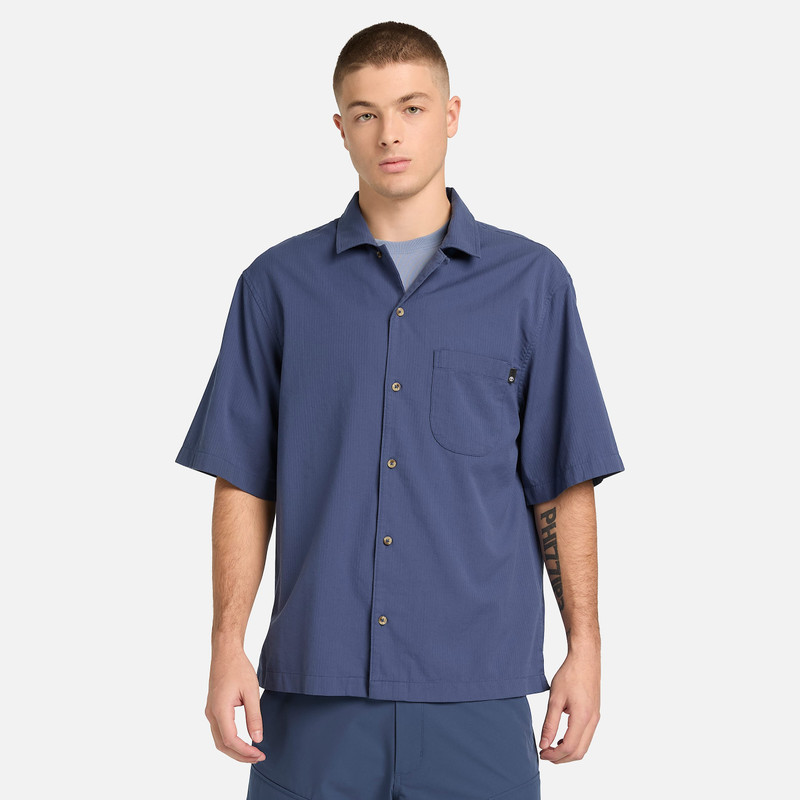 Men's Short-Sleeve Seersucker Resort Shirt 4