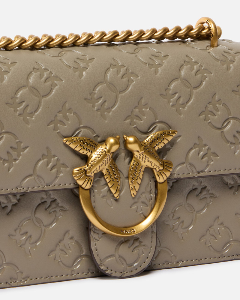 LOVE BAG MINI CROSSBODY BAG WITH IMPRIMÉ LOGO 3