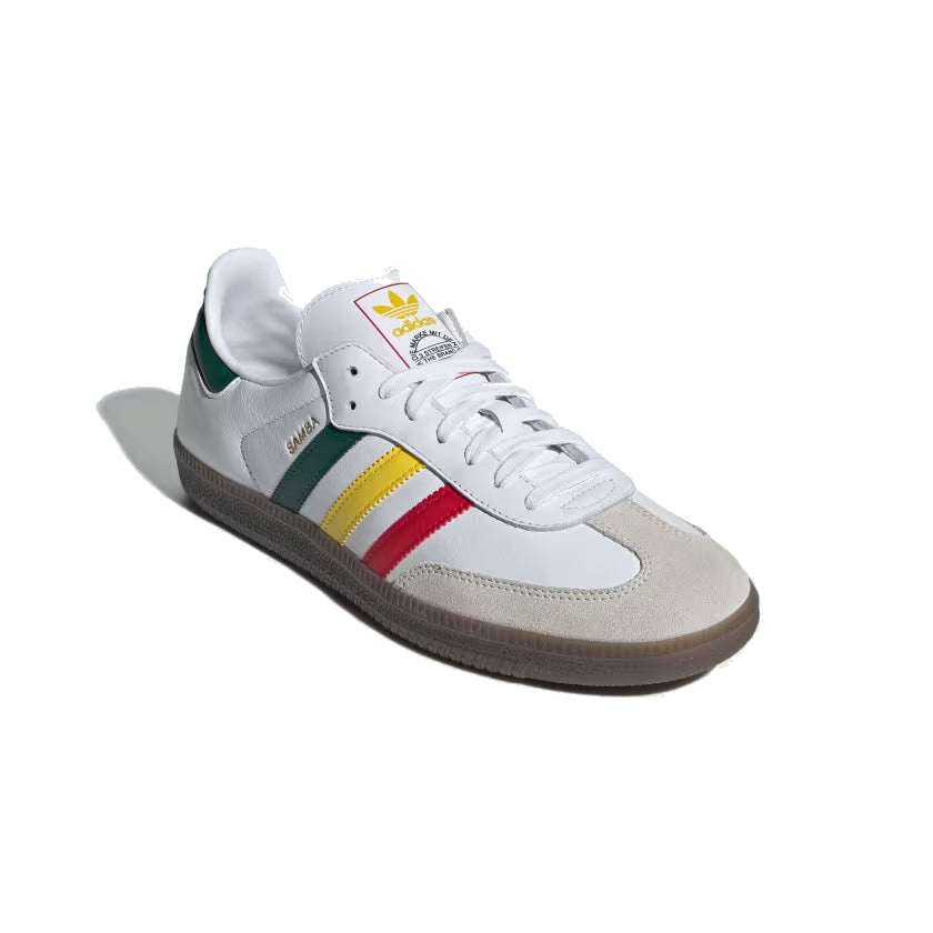 adidas originals Samba OG 'Rasta 'White' IH3118 - 3