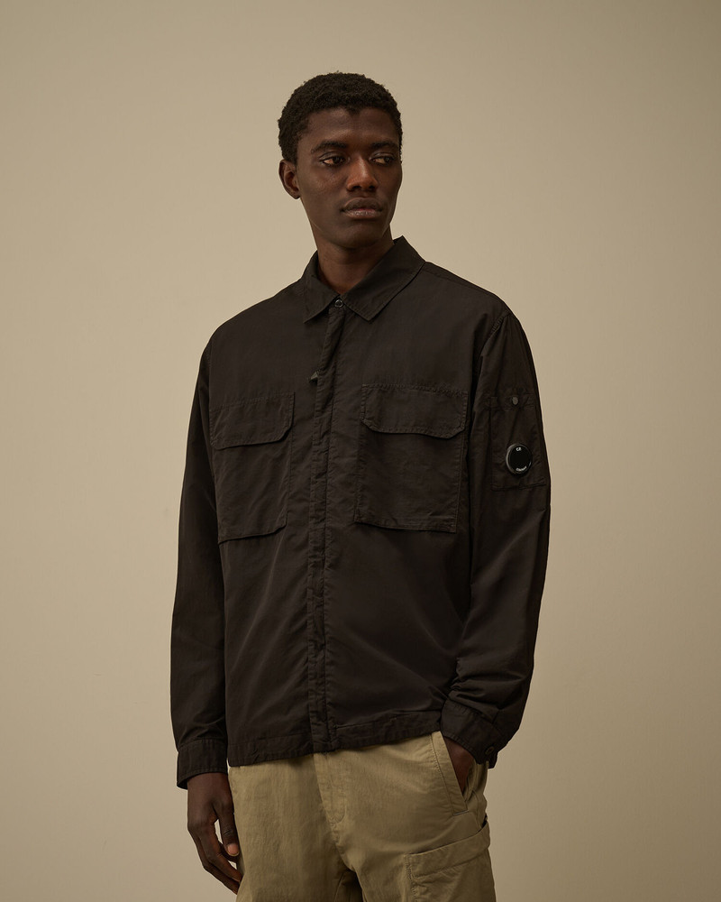 Flatt Nylon Lens Zipped Overshirt 3