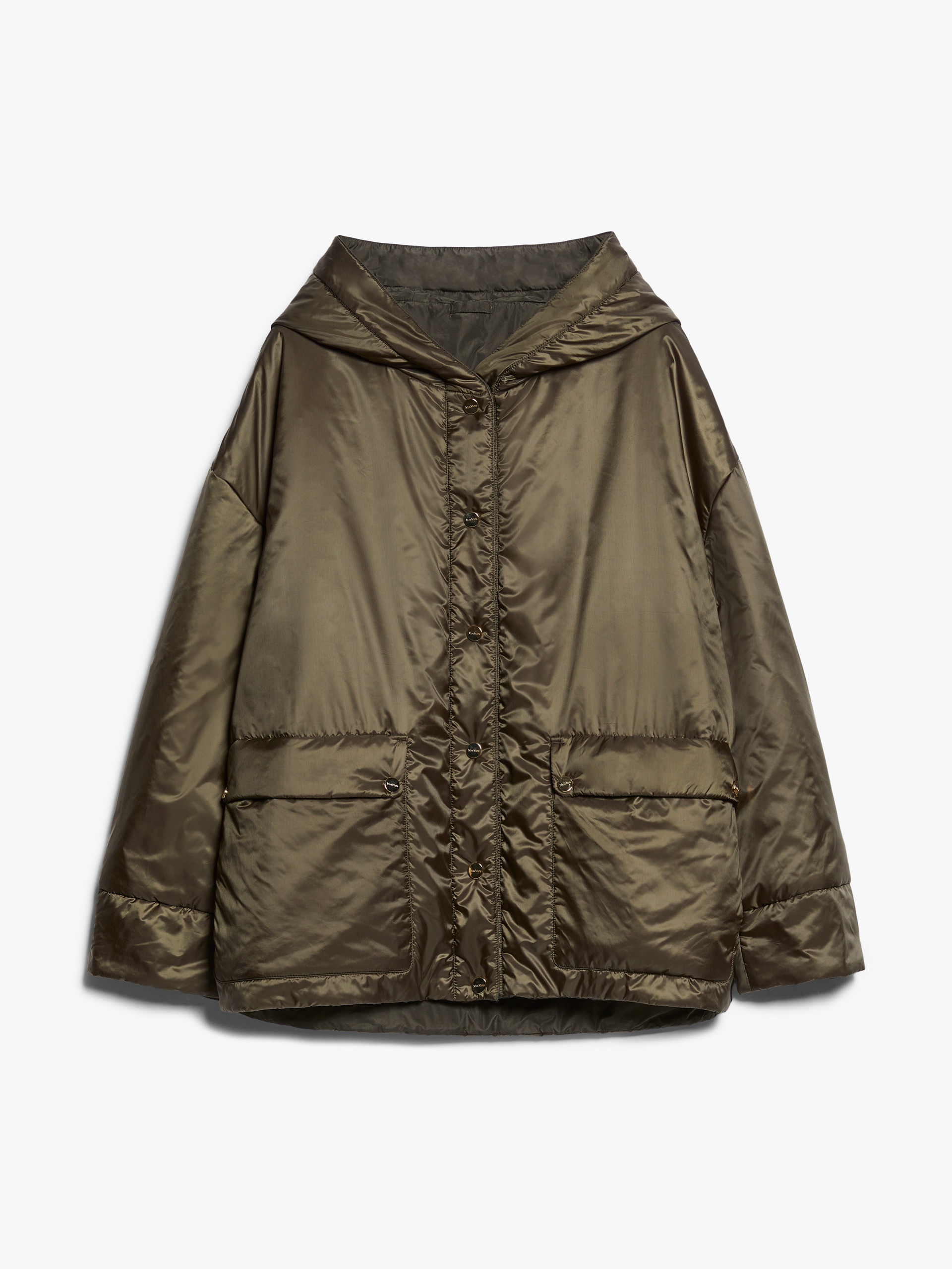 GREENMO Reversible technical canvas padded sweatshirt - 1