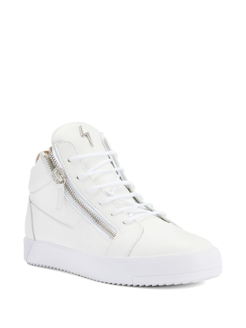Giuseppe Zanotti Kriss side zip sneakers outlook