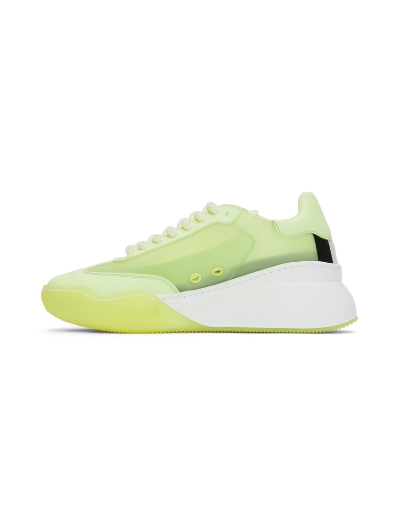 Yellow Glow-In-The-Dark Loop Sneakers 3