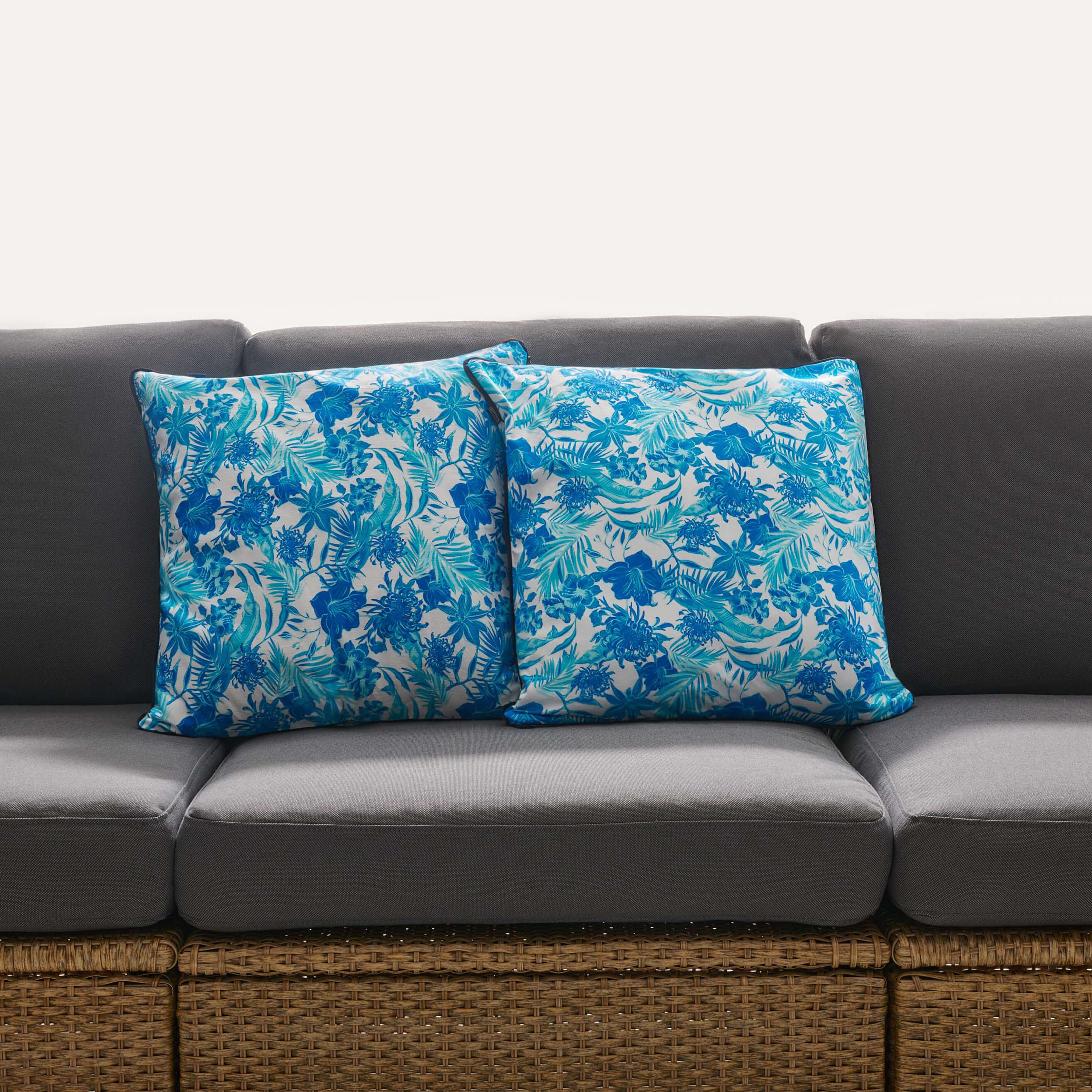 Pillowcase White Tahiti Flowers - 3