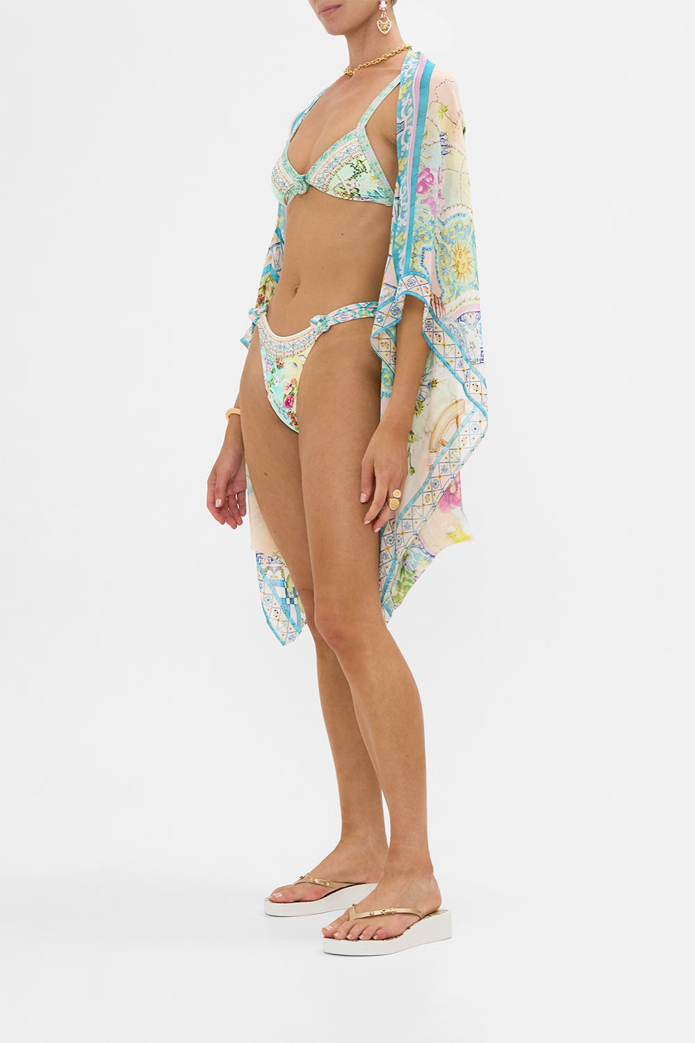 SILK CHIFFON SHRUG - 4