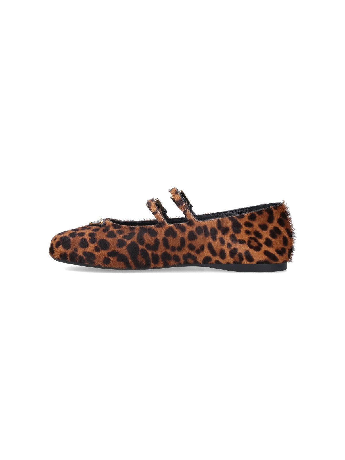 ANIMAL PRINT BALLET FLATS - 3