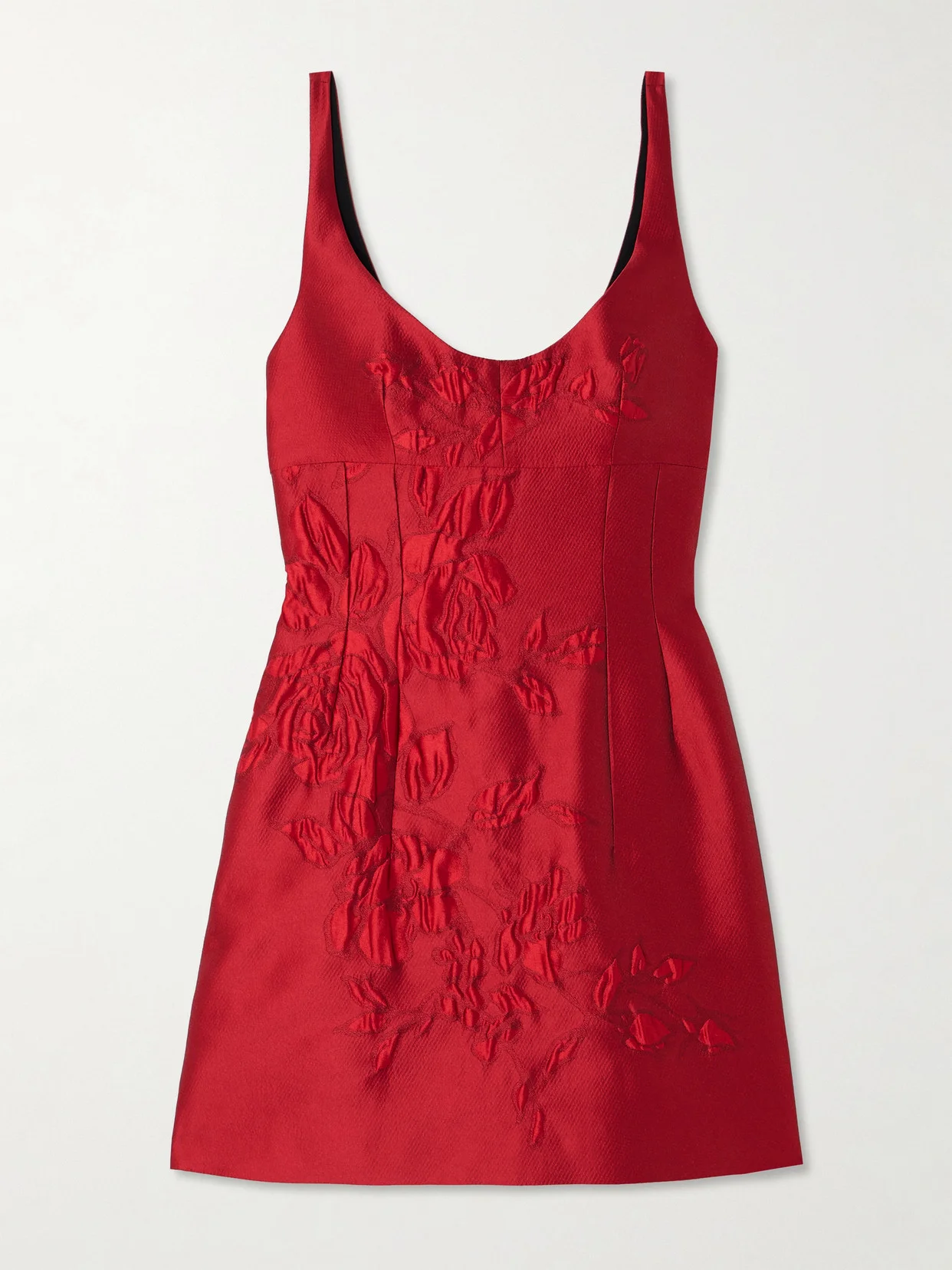 Einna Floral Cloqué Mini Dress - 1