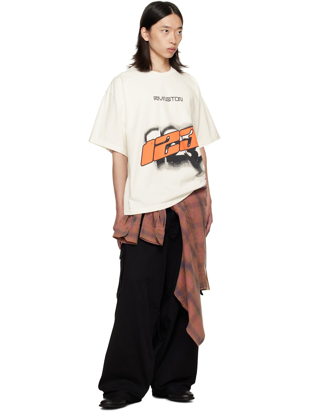 White 'Metaphor' CVA T-shirt - 4