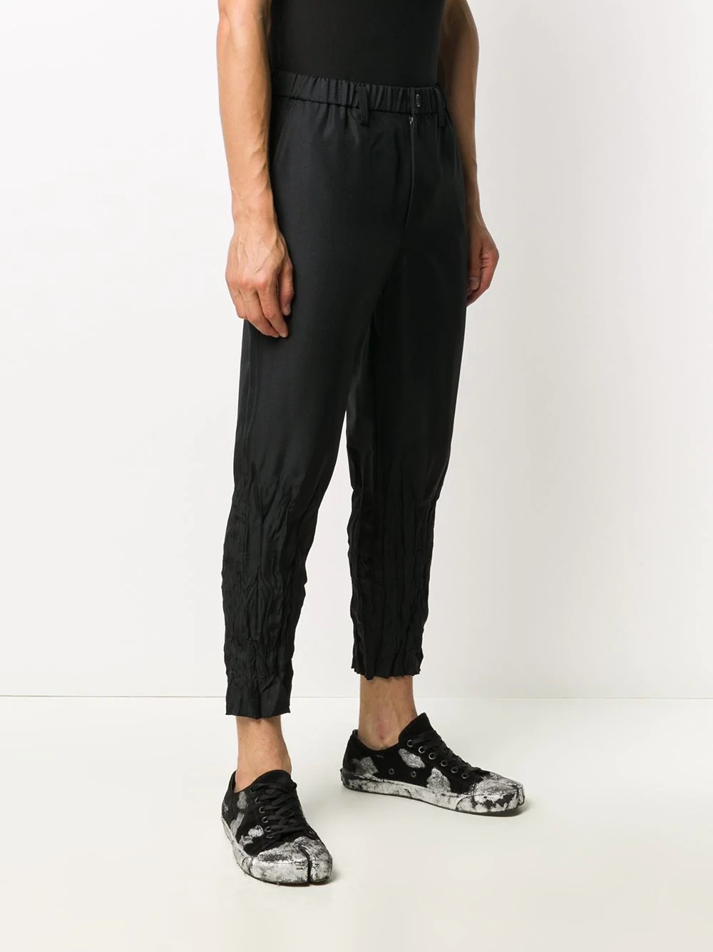 cropped tapered trousers - 3