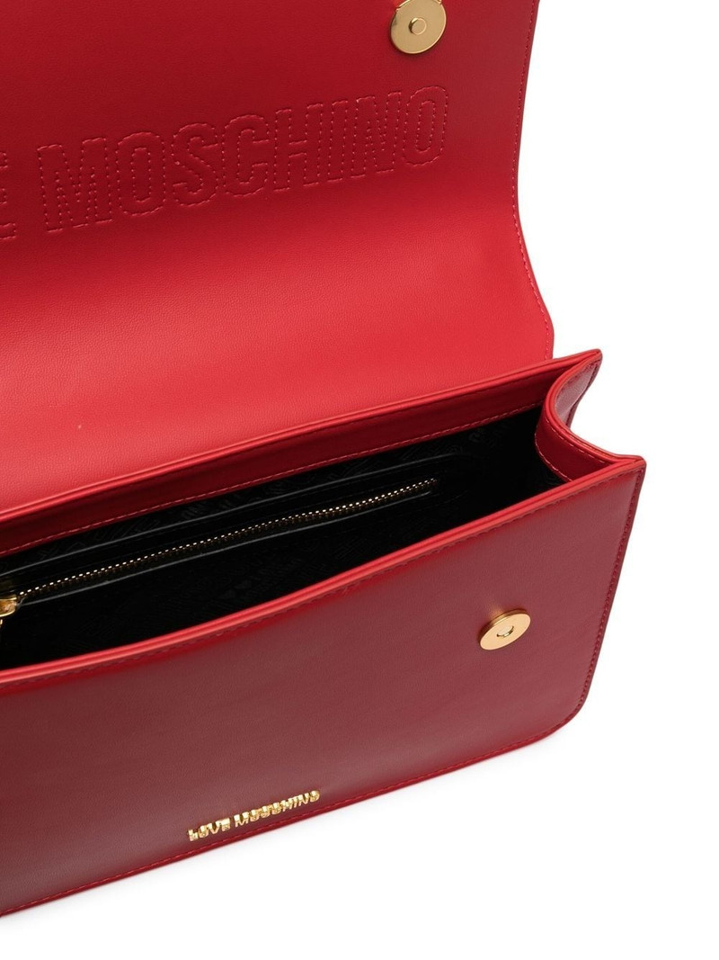 심장 로고 클립 crossbody-bag 5