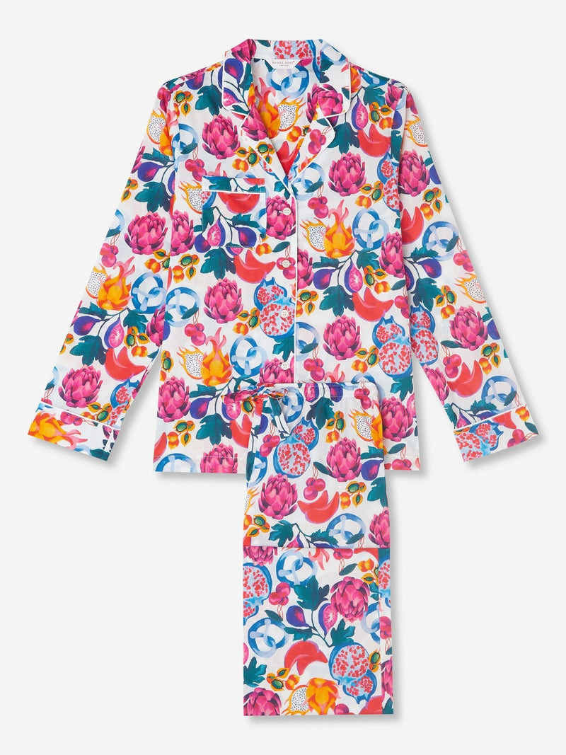 Women's Pyjamas Ledbury 50 Cotton Batiste White 1