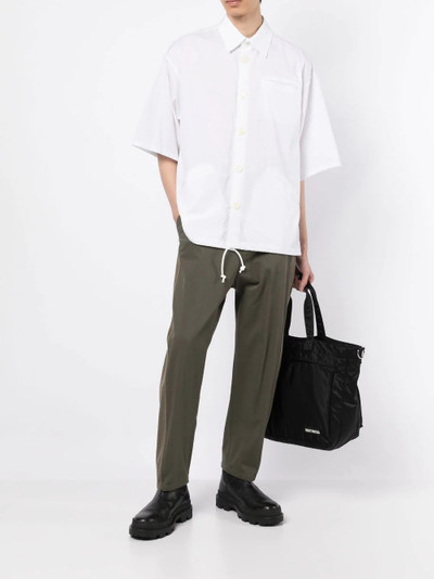 UNDERCOVER jetted-pocket short-sleeved shirt outlook