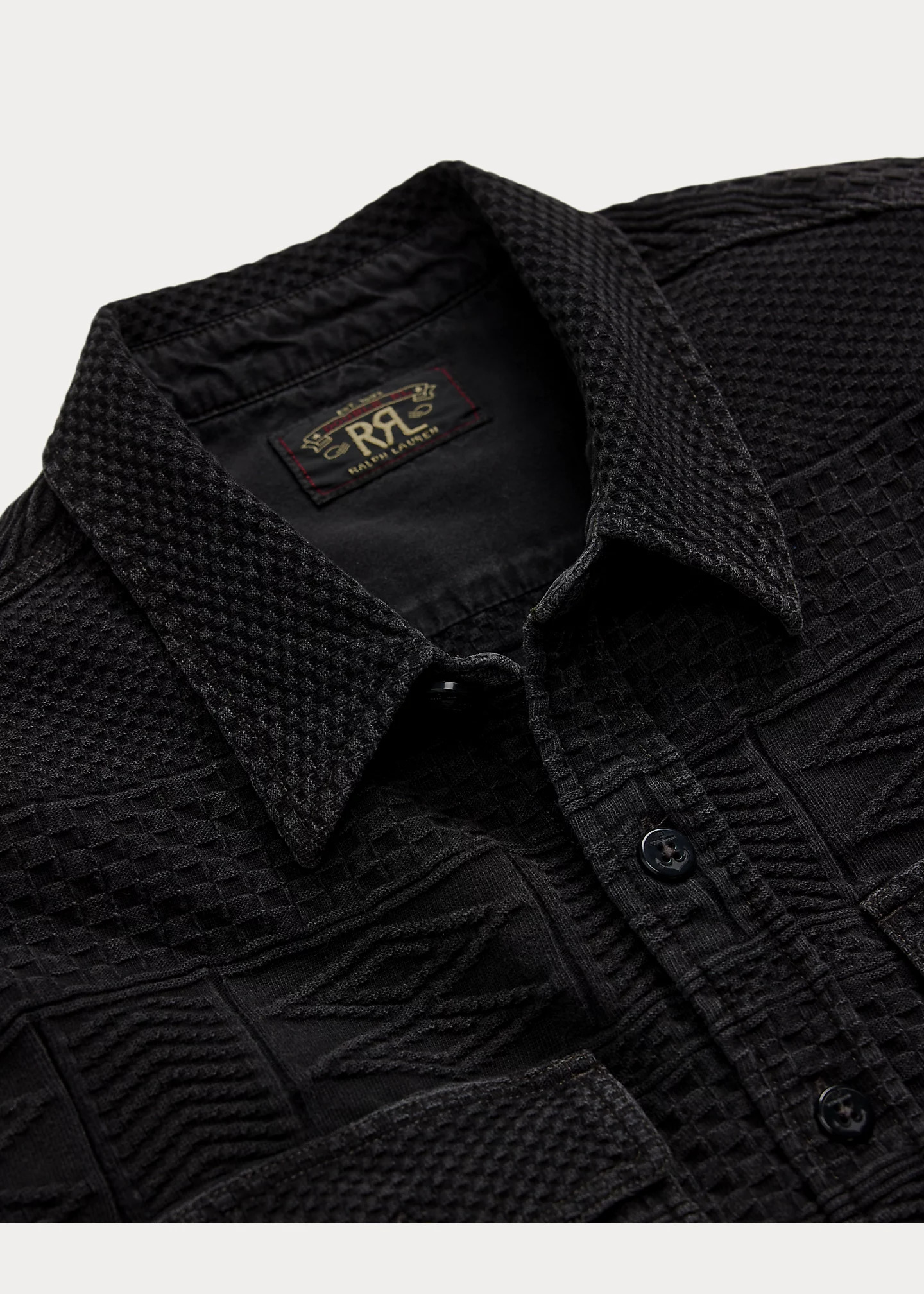 Indigo Jacquard Workshirt - 3