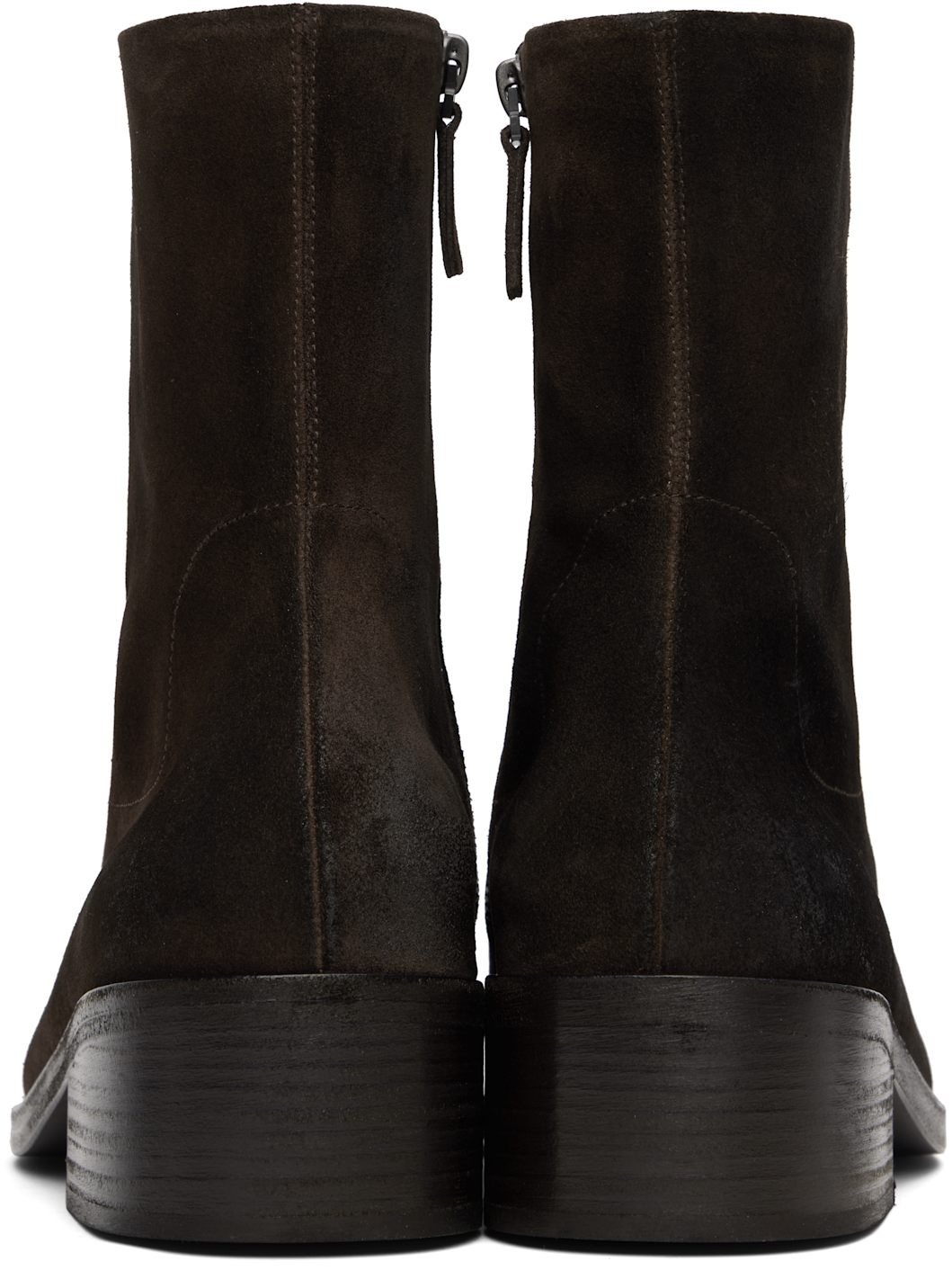 Brown Cassello Ankle Boots - 2