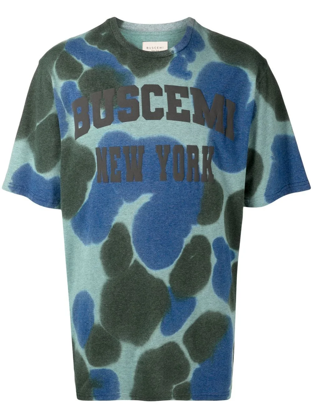 tie-dye print logo T-shirt - 1