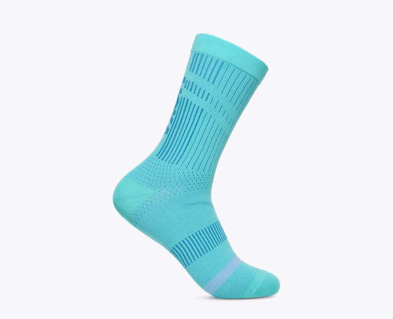 Trail Run Crew Sock Trail Running Shoes in Cielo Blue 1