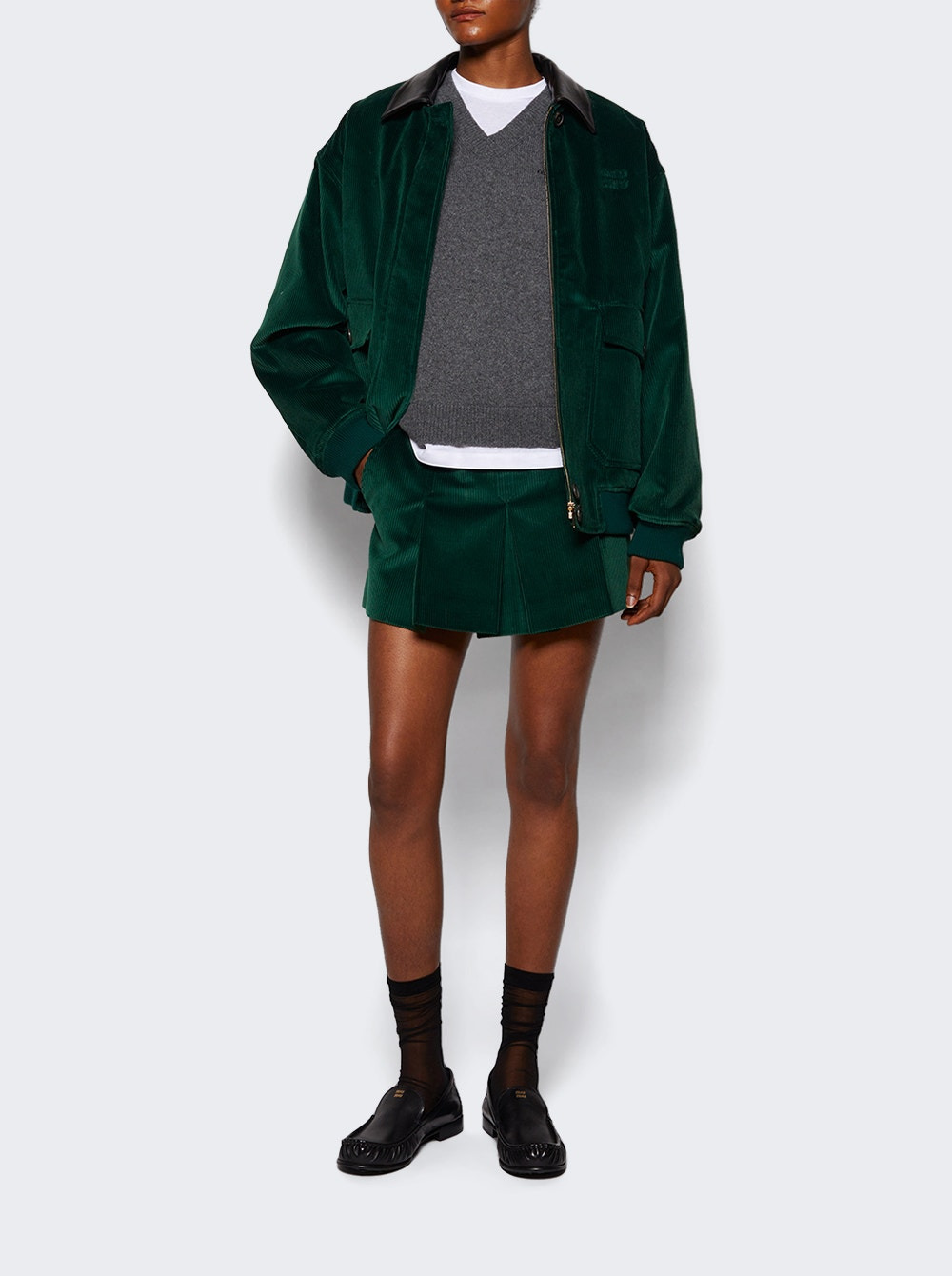 Pleated Mini Skirt Biliardo - 5