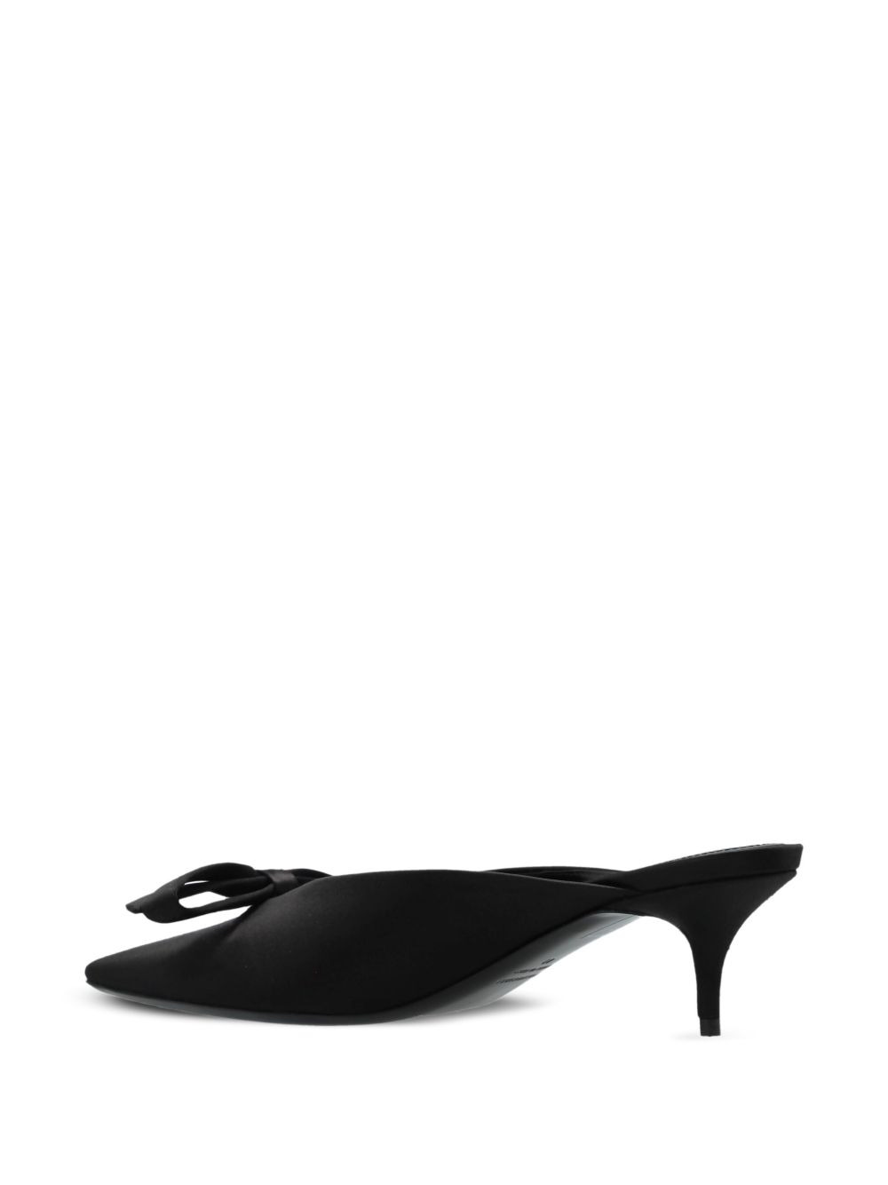 bow-detail pointed-toe mules - 4