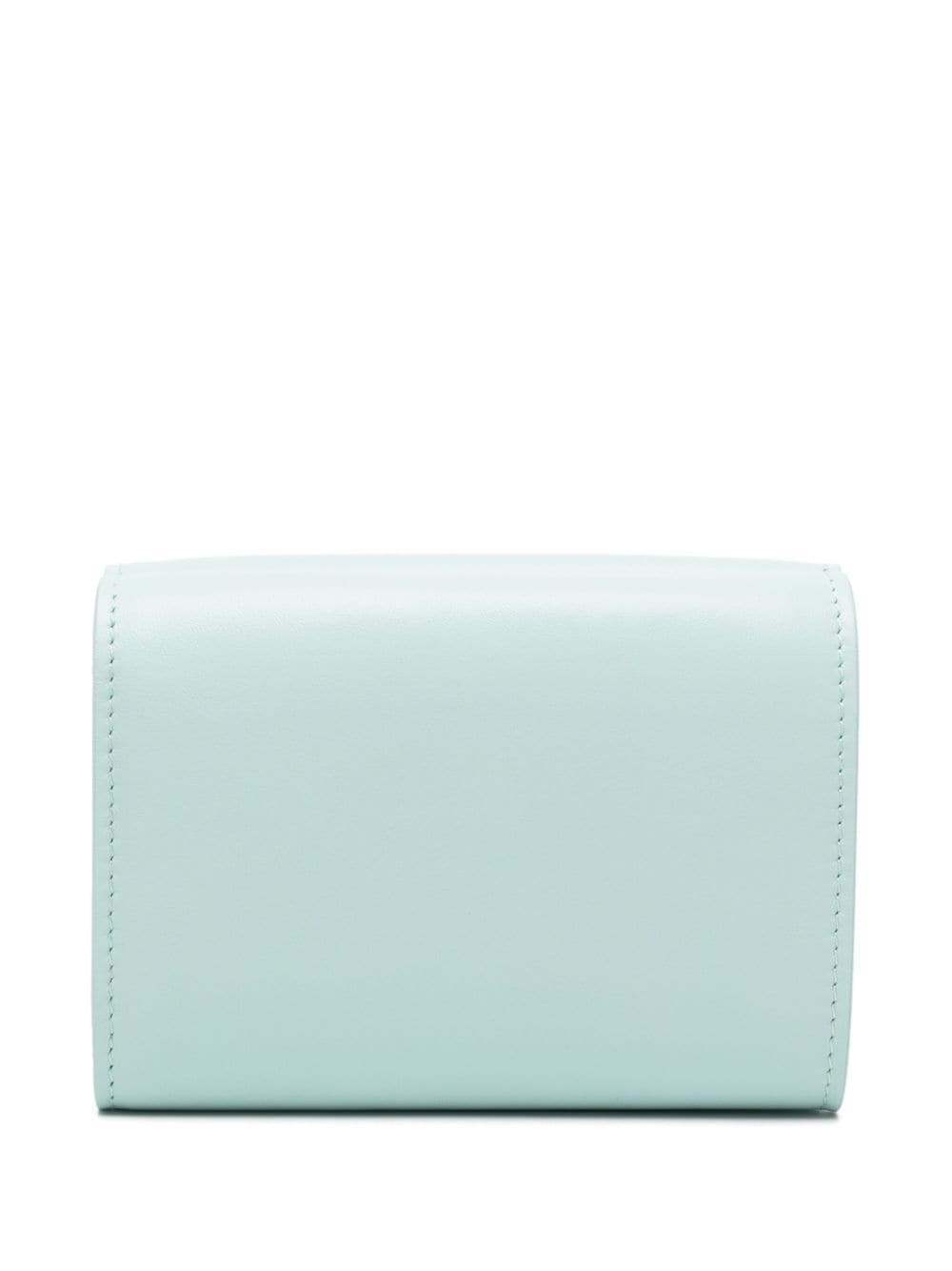 JP-plaque leather wallet - 2