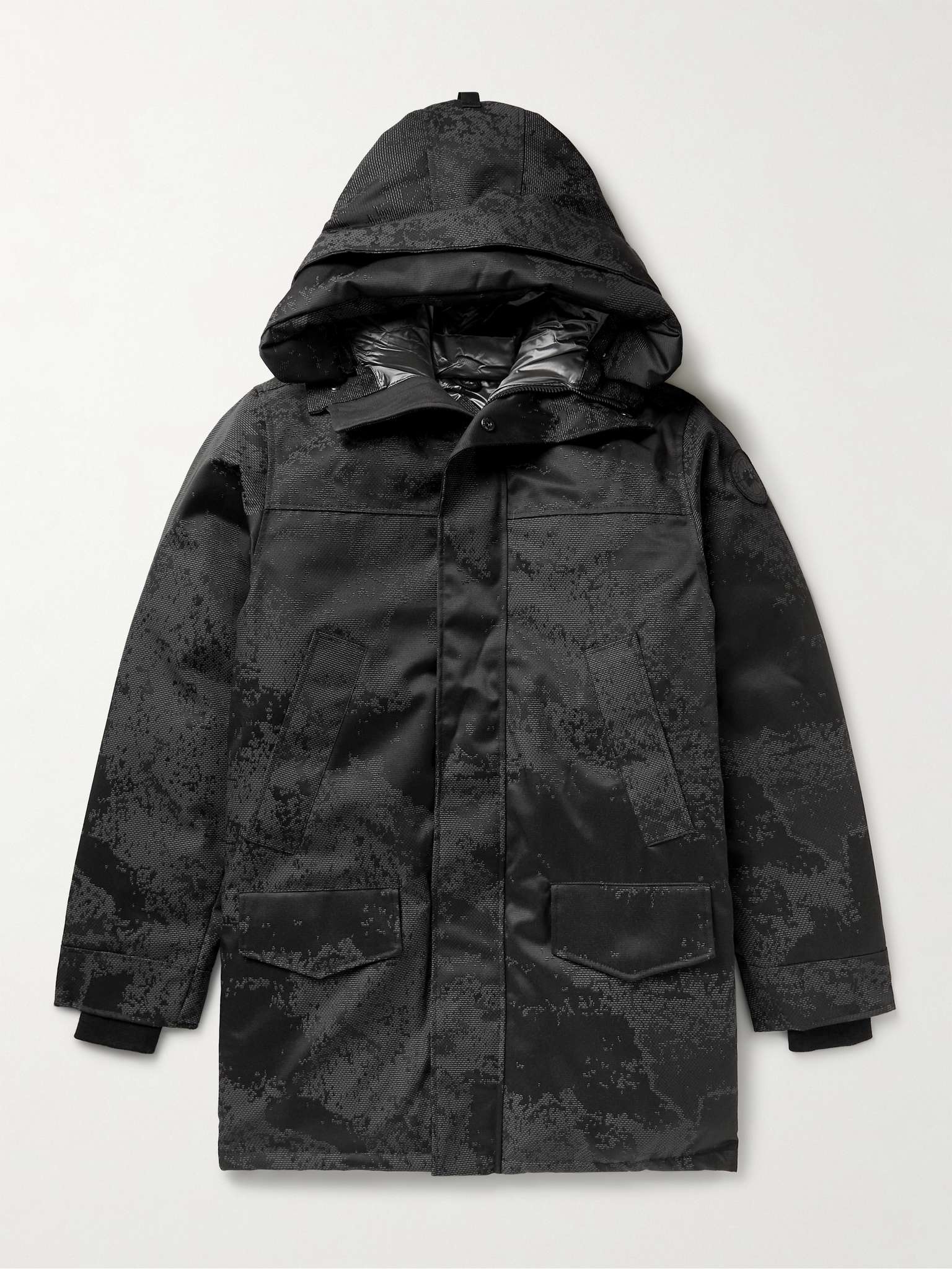 Langford Reflective Arctic Tech Hooded Down Parka - 1