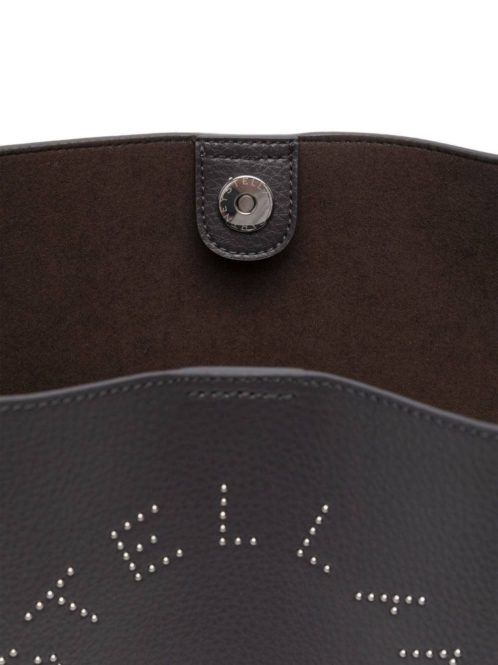 perforated-logo tote bag - 5